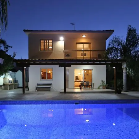 Paradise With Pool Villa Mazotos
